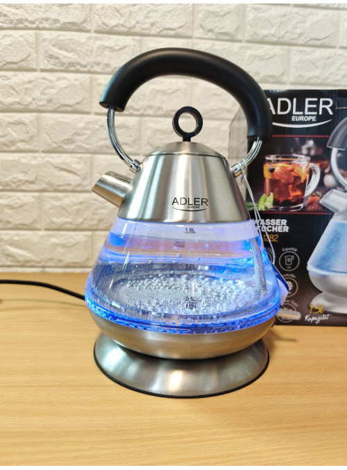 Електрочайник Adler 1,5 л 2200 вт Електрочайник Adler 1,5 л 2200 вт