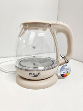 Електричний чайник Adler 1л  1100 Вт 