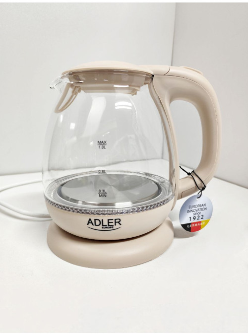 Електричний чайник Adler 1л  1100 Вт 
