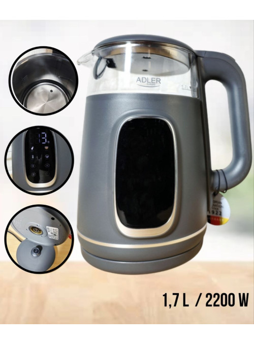 Електрочайник ADLER  1.7л 2200 вт
