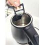 Електрочайник із термометром Camry 1,7 л 2200 Вт (чорний)