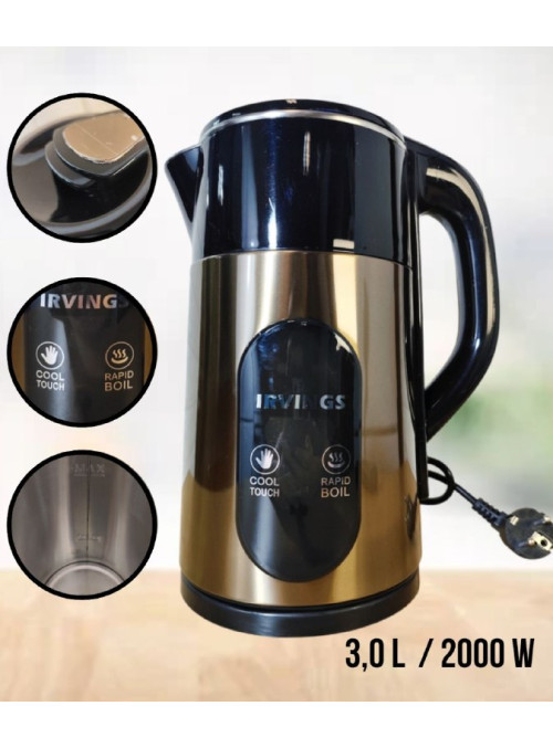Електричний чайник Irvings 3 л, 2000 w Електричний чайник Irvings 3 л, 2000 w