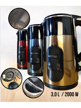 Електричний чайник Irvings 3 л, 2000 W