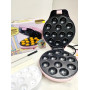 Cake Pop Maker / Апарат для кейк-попсів на 12 шт — рожевий (сток, пошкоджена упаковка)