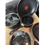 Набір кухонного посуду Tefal 5 предметів з антипригарним покриттям (3 Сотейника та 2 Сковороди)