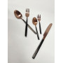 Набір столових приборів Echtwerk cutlery на 20 предмети, бронза/чорний Набір столових приборів Echtwerk cutlery на 20 предмети, бронза/чорний
