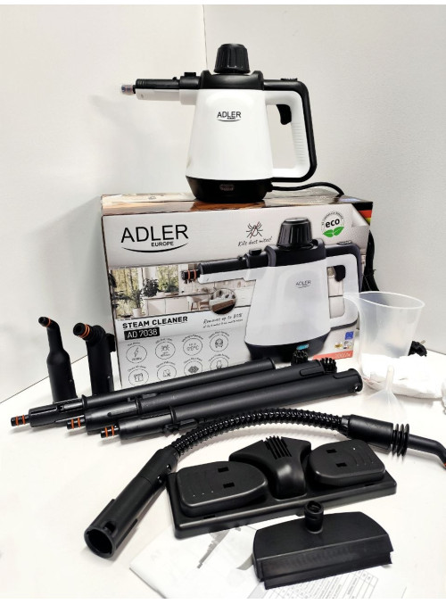 Пароочисник Adler (AD 7038) 2000 вт 450 мл Пароочисник Adler (AD 7038) 2000 вт 450 мл